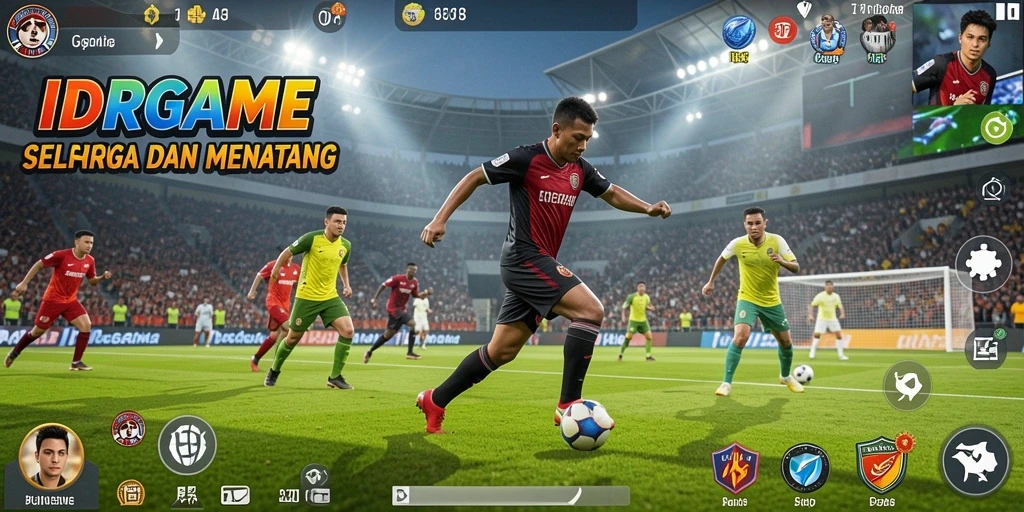 Tampilan gameplay seru dalam IDRGAME yang penuh aksi.