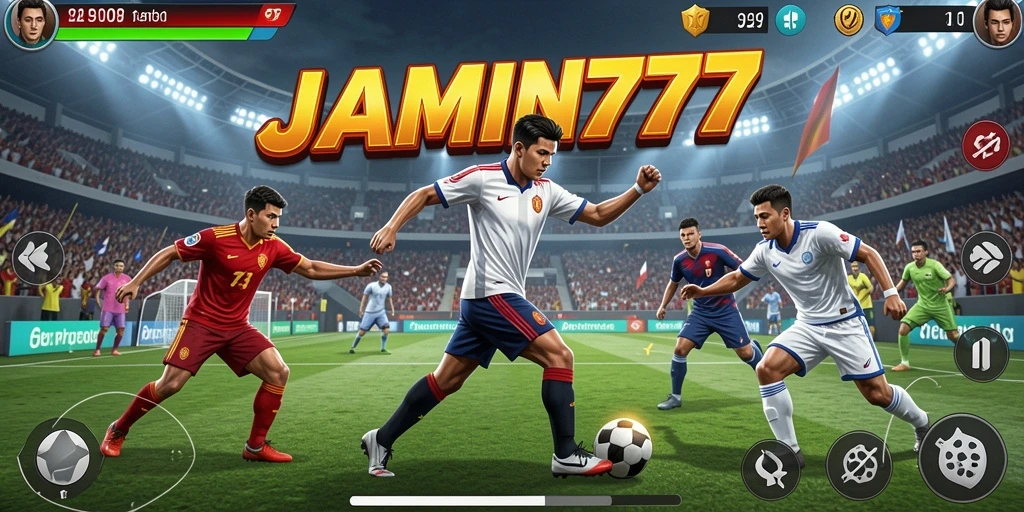 Tampilan seru dari gameplay olahraga di JAMIN777.