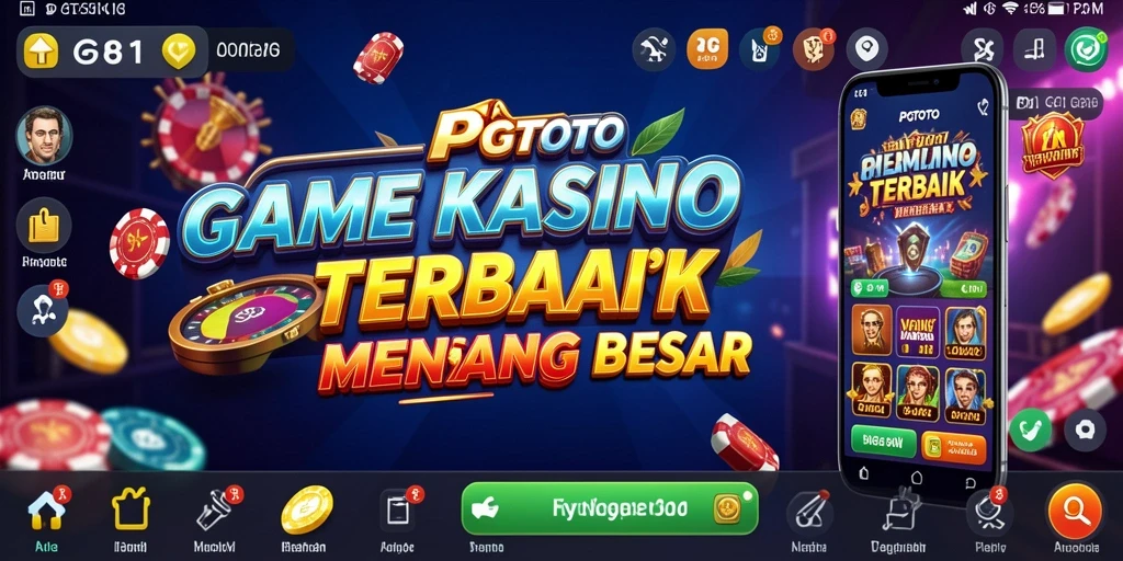 Tampilan gameplay Kasino yang mengasyikkan di PGTOTO.