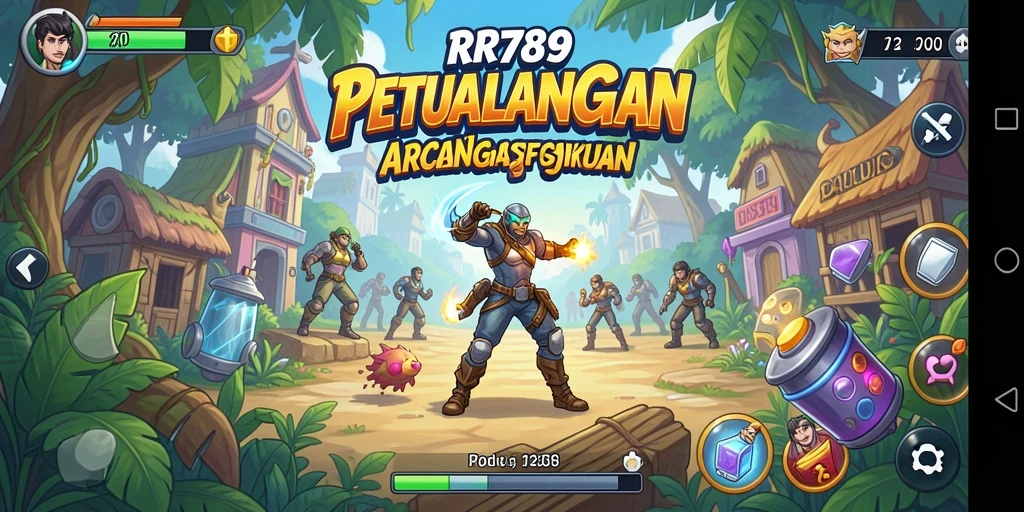 Tampilan gameplay yang seru dan penuh tantangan di RR789.