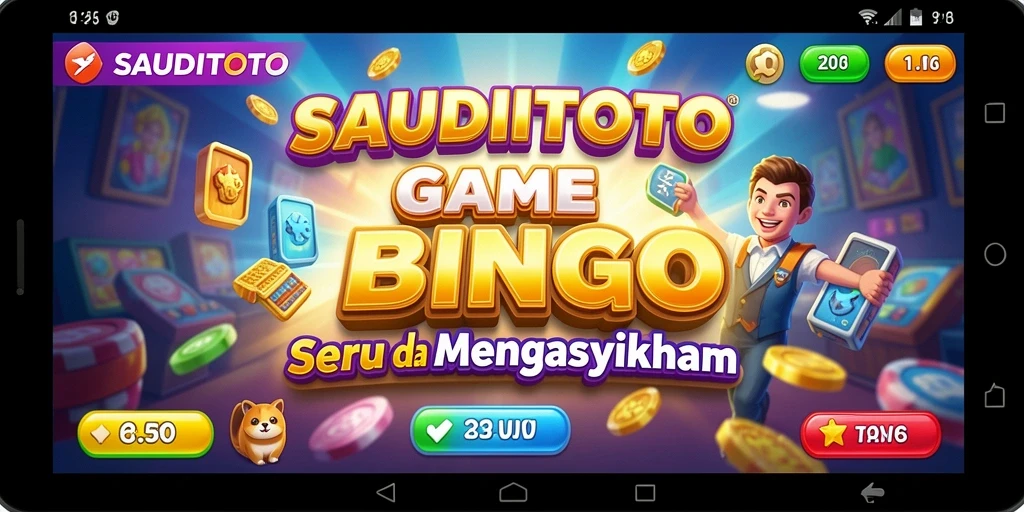 Gameplay menarik SAUDITOTO yang menunjukkan keseruan Bingo.